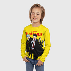 Лонгслив детский Magic And Muscles, цвет: 3D-принт — фото 2