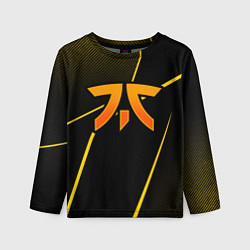 Лонгслив детский Fnatic - csgo - gold edition, цвет: 3D-принт