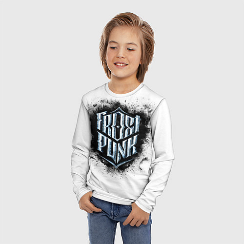 Детский лонгслив Frostpunk / 3D-принт – фото 3