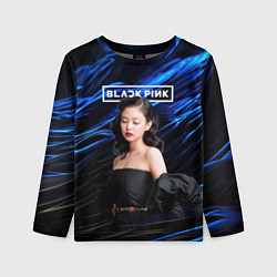 Лонгслив детский BlackPink Jennie, цвет: 3D-принт