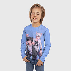 Лонгслив детский Агенты времени, цвет: 3D-принт — фото 2