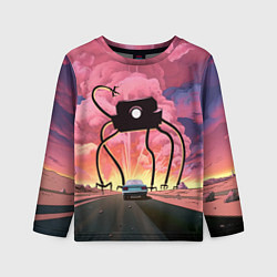 Лонгслив детский Робокалипсис, цвет: 3D-принт