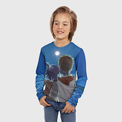 Лонгслив детский Бесконечное лето Лена Семён, цвет: 3D-принт — фото 2