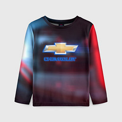 Детский лонгслив Chevrolet sport auto brend