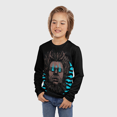 Детский лонгслив Wayne Static - X / 3D-принт – фото 3