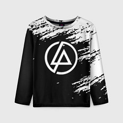 Лонгслив детский Linkin Park - black and white, цвет: 3D-принт