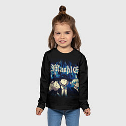 Лонгслив детский Маш Бернедэд из магия и мускулы, цвет: 3D-принт — фото 2