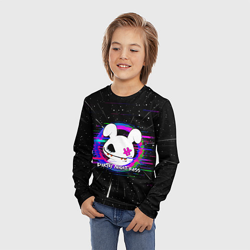 Детский лонгслив Bunnyy / 3D-принт – фото 3