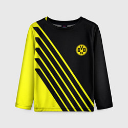 Лонгслив детский Borussia sport line uniform, цвет: 3D-принт