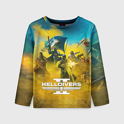 Лонгслив детский Helldivers 2: Confrontation, цвет: 3D-принт