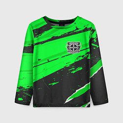 Лонгслив детский Bayer 04 sport green, цвет: 3D-принт