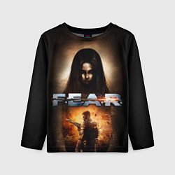 Лонгслив детский FEAR - project origin, цвет: 3D-принт