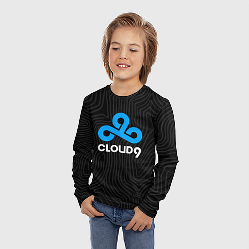 Детский лонгслив Cloud9 hi-tech / 3D-принт – фото 3