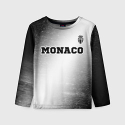 Детский лонгслив Monaco sport на светлом фоне посередине