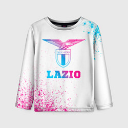 Лонгслив детский Lazio neon gradient style, цвет: 3D-принт