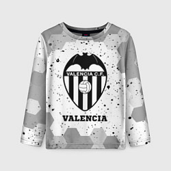 Детский лонгслив Valencia sport на светлом фоне