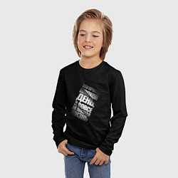 Лонгслив детский Плохой день, цвет: 3D-принт — фото 2