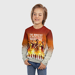 Лонгслив детский Гай Ричи - Министерство неджентльменских дел, цвет: 3D-принт — фото 2
