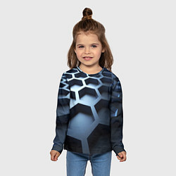 Лонгслив детский Броня нанотехнологичная, цвет: 3D-принт — фото 2