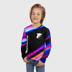Лонгслив детский Hoffenheim speed game lights, цвет: 3D-принт — фото 2