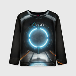 Лонгслив детский Portal logo game, цвет: 3D-принт