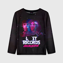 Лонгслив детский Герои Lost records bloom and rage, цвет: 3D-принт