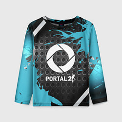 Лонгслив детский Portal game краски, цвет: 3D-принт
