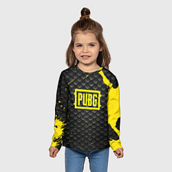 Лонгслив детский PUBG броня краски, цвет: 3D-принт — фото 2
