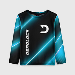Детский лонгслив Deadlock неоновые лампы