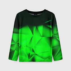 Лонгслив детский Кислотная абстракция кубы, цвет: 3D-принт
