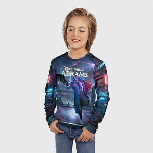 Детский лонгслив Abrams Deadlock / 3D-принт – фото 3