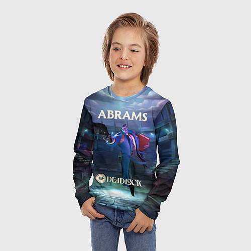 Детский лонгслив Deadlock Abrams / 3D-принт – фото 3