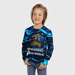 Лонгслив детский Динамо Deadlock, цвет: 3D-принт — фото 2