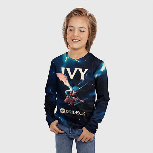Детский лонгслив Deadlock Плющ / 3D-принт – фото 3