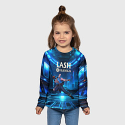 Лонгслив детский Lash Deadlock, цвет: 3D-принт — фото 2