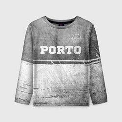 Лонгслив детский Porto - grey gradient посередине, цвет: 3D-принт