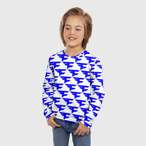 Детский лонгслив Faze clan team / 3D-принт – фото 3