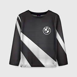 Лонгслив детский BMW sport line geometry steel, цвет: 3D-принт