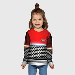 Лонгслив детский AUDI metal collection game, цвет: 3D-принт — фото 2