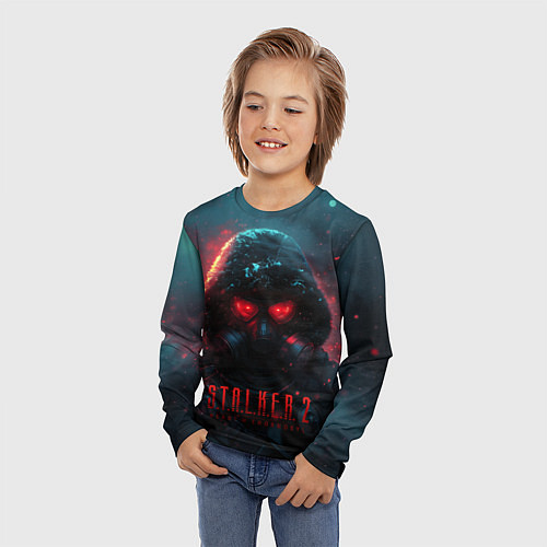 Детский лонгслив Stalker 2 аномальная зона / 3D-принт – фото 3