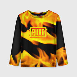 Лонгслив детский PUBG fire steel, цвет: 3D-принт