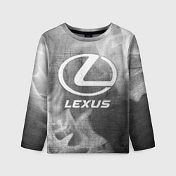 Лонгслив детский Lexus - grey gradient, цвет: 3D-принт