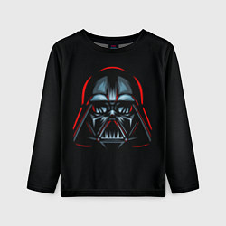 Лонгслив детский Neon Darth Vader, цвет: 3D-принт