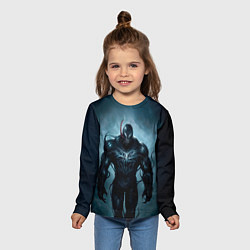 Лонгслив детский Venom in fog, цвет: 3D-принт — фото 2