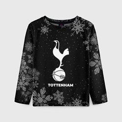 Лонгслив детский Снежный Tottenham, цвет: 3D-принт