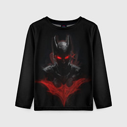 Лонгслив детский Neon Batman in the dark, цвет: 3D-принт