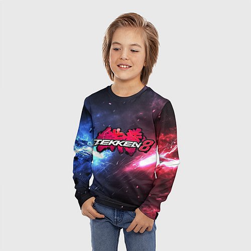 Детский лонгслив Сопротивление в Tekken 8 / 3D-принт – фото 3