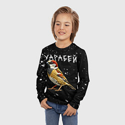 Лонгслив детский Уарабей, цвет: 3D-принт — фото 2