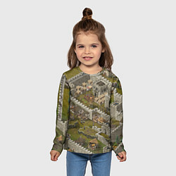 Лонгслив детский Stronghold Crusader Definitive Edition, цвет: 3D-принт — фото 2