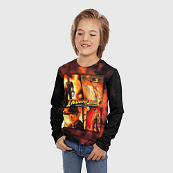Лонгслив детский Indiana Jones and the Great Circle, цвет: 3D-принт — фото 2